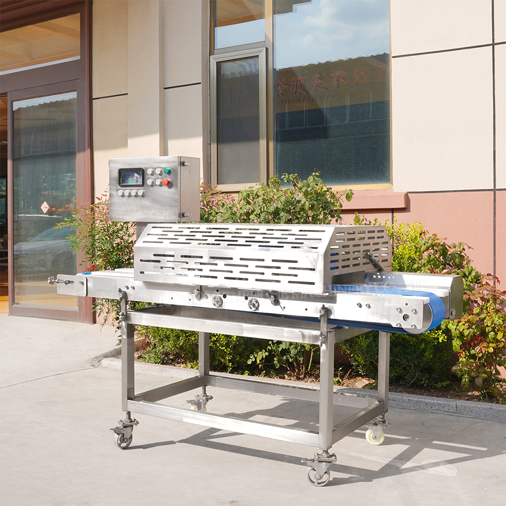 แบบพกพา3KW ช่องทางเดียวเนื้อหมู tenderloin ไก่เป็ดเต้านมเครื่องตัดเนื้อ